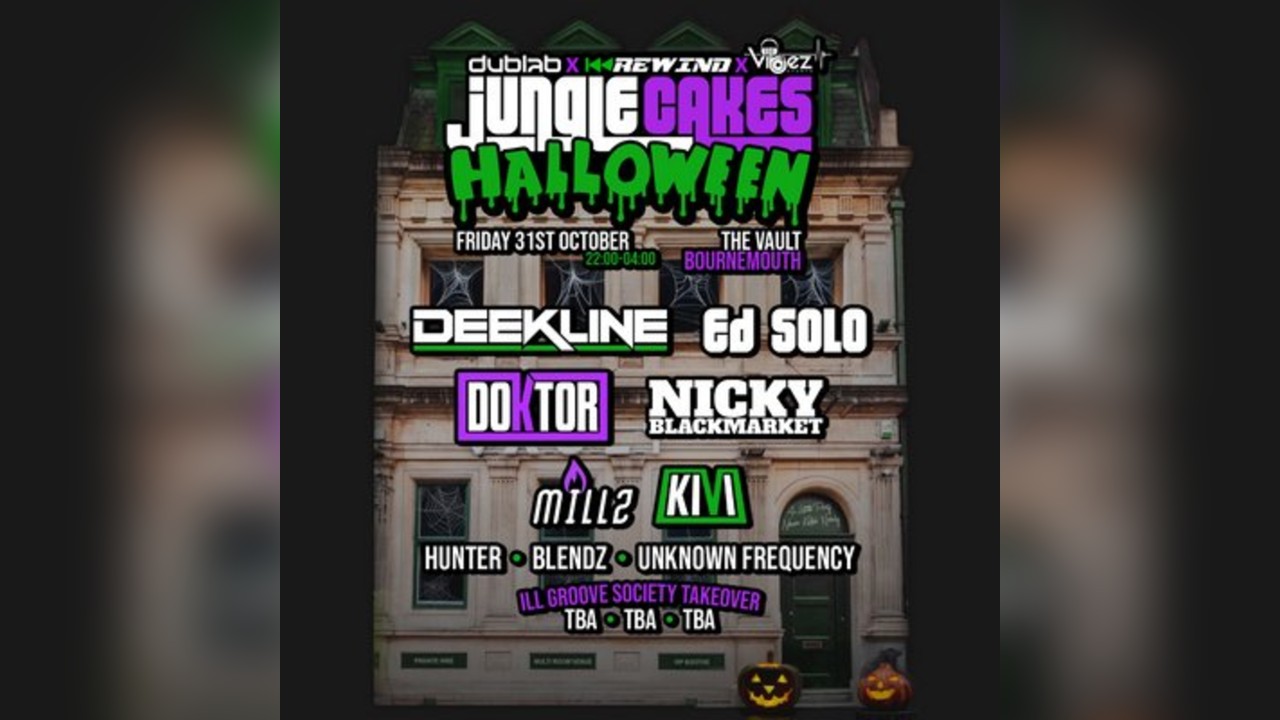 Jungle Cakes Halloween - Bournemouth
