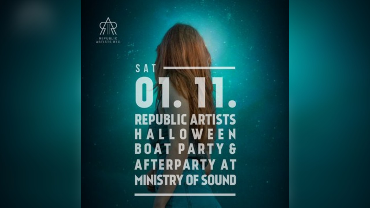 Republic Artists Halloween Boat Party & afters at MOS