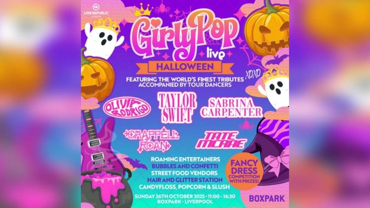 GirlyPop Live Halloween | Boxpark, Liverpool