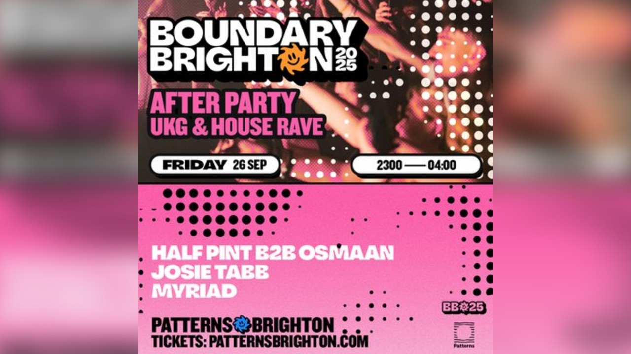 Boundary After Party - House + UKG Rave