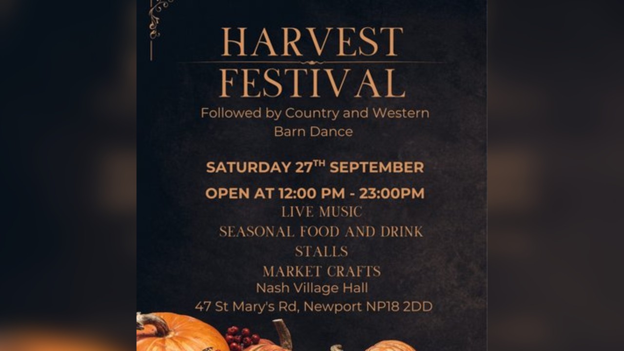 Autumn Harvest Festival at Nash Village Hall