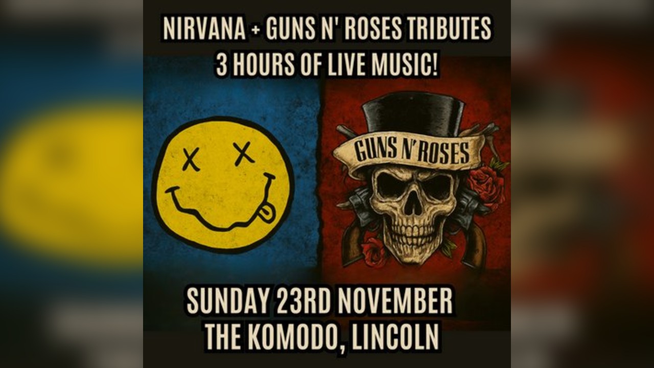 Nirvanher + Bras N' Roses (Female Tributes) at Komodo, Lincoln