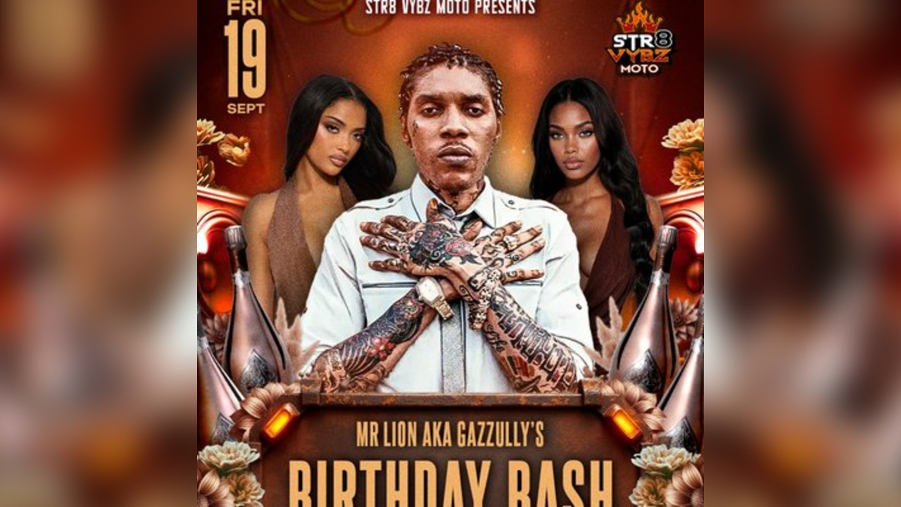Vybz Kartel Gaza Nation - Mr Lion aka Gazzully's Birthday Bash