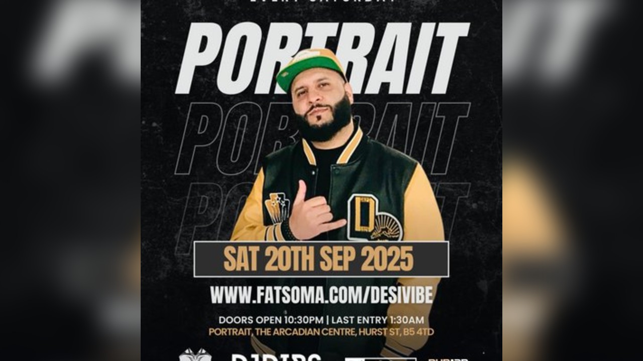 Portrait Bhangra Saturdays