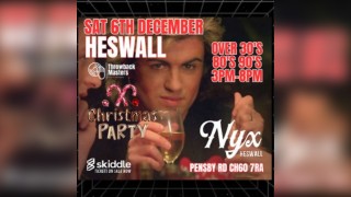 Throwback Masters Heswall Christmas Party 80s & 90s Classics