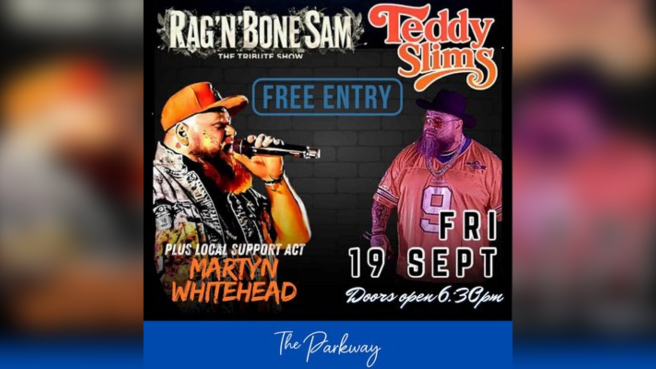 Rag n Bone Man Teddy Swims | FUNCTION ROOM GRAND OPENING