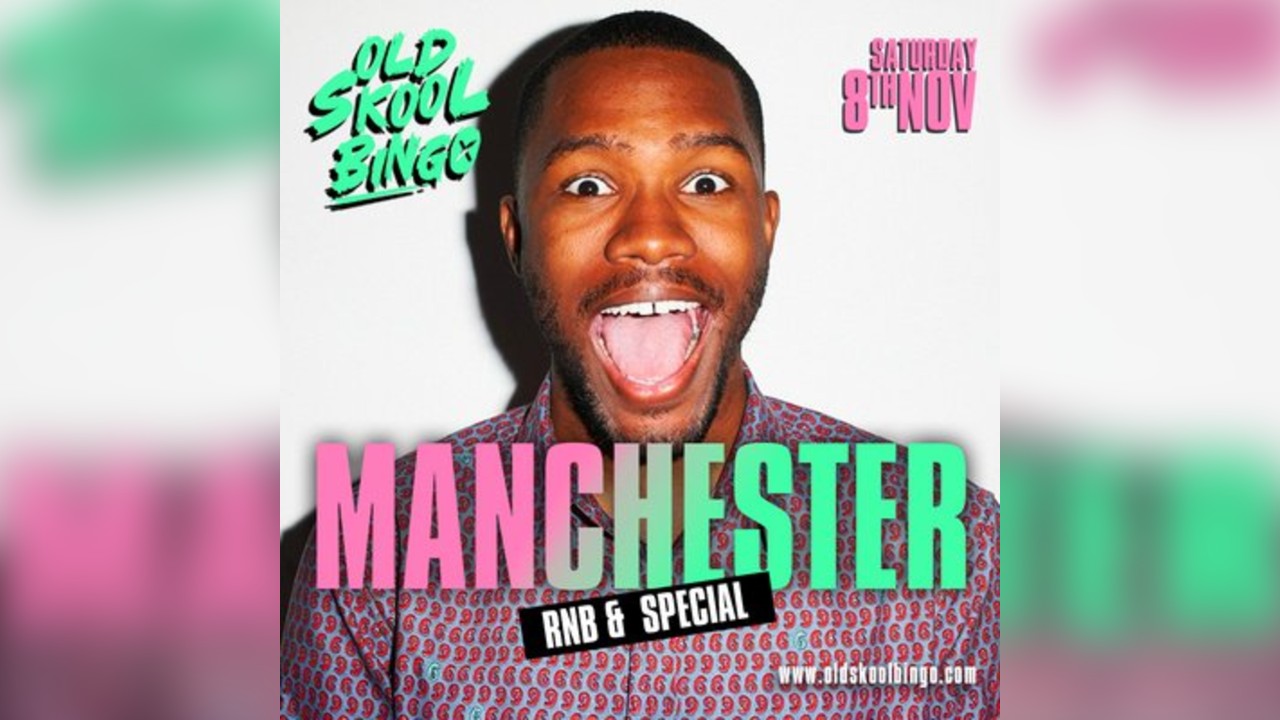 Old Skool Bingo Sat 8th November Manchester