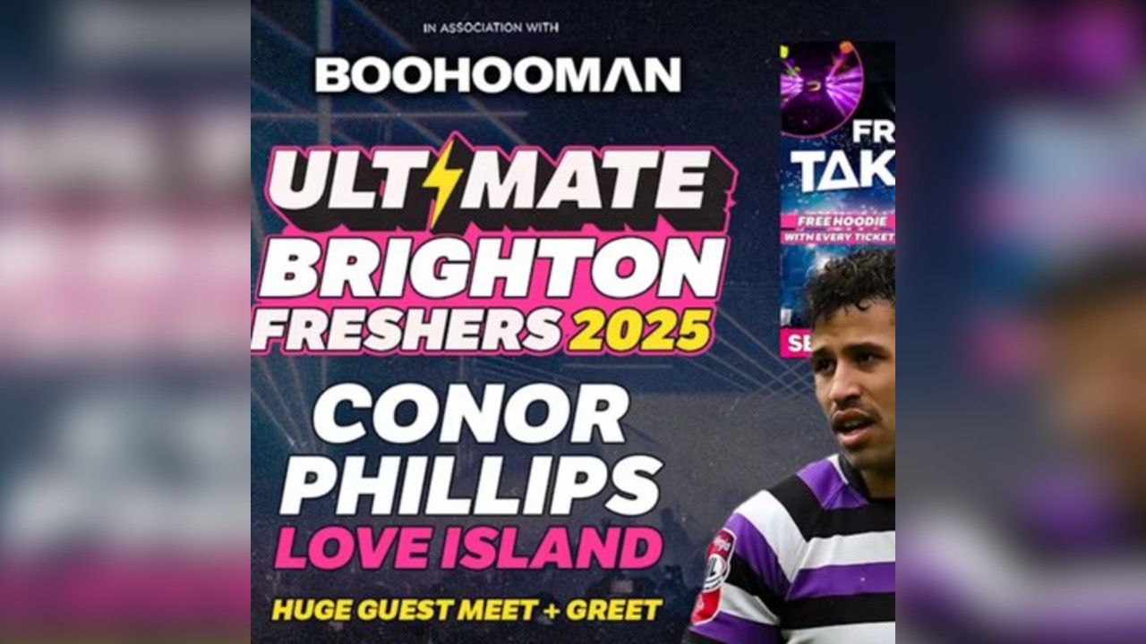 FRESHERS TAKEOVER Love Island CONNOR PHILLIPS @ Horizon