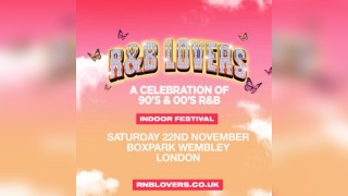 R&B Lovers - Saturday 22nd November - Boxpark London