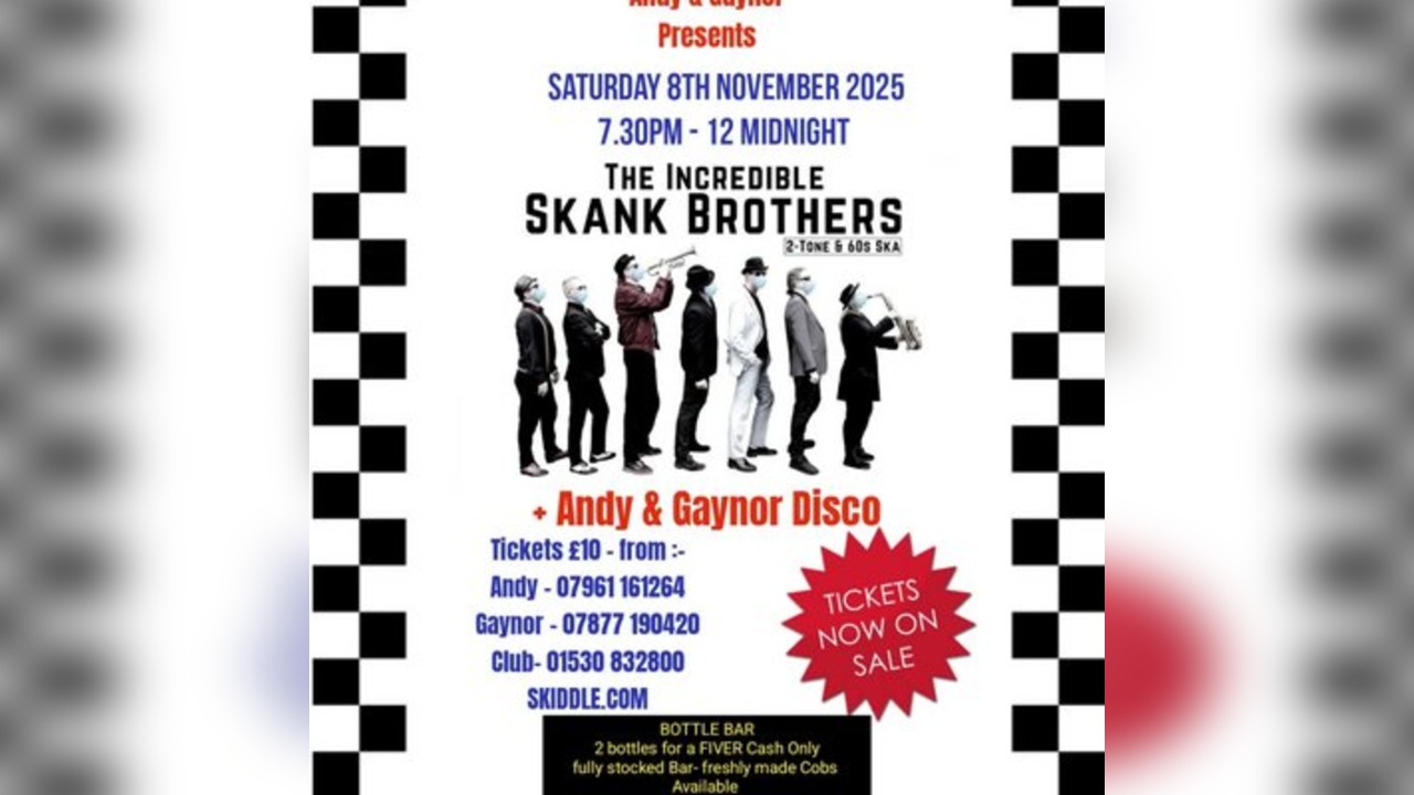 Andy & Gaynor present The Incredible Skank Brothers