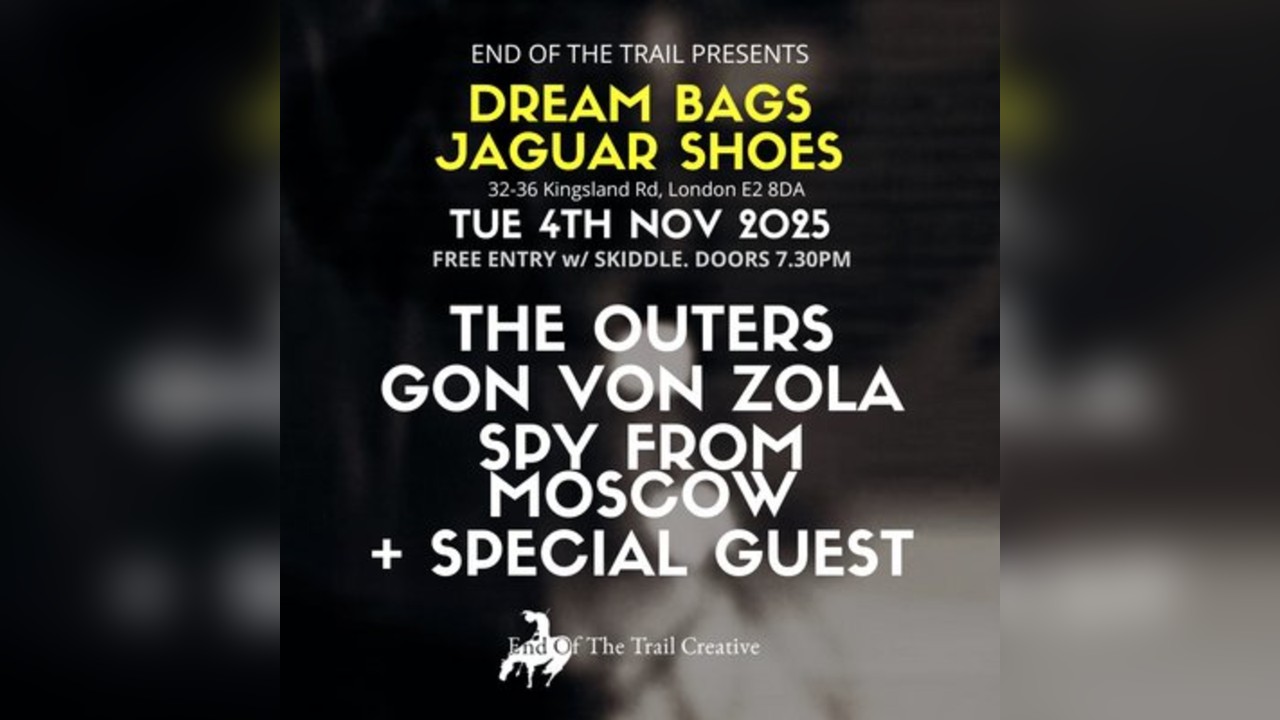 Free tix: End Of The Trail @ Dream Bags Jaguar Shoes. 4th Nov 25