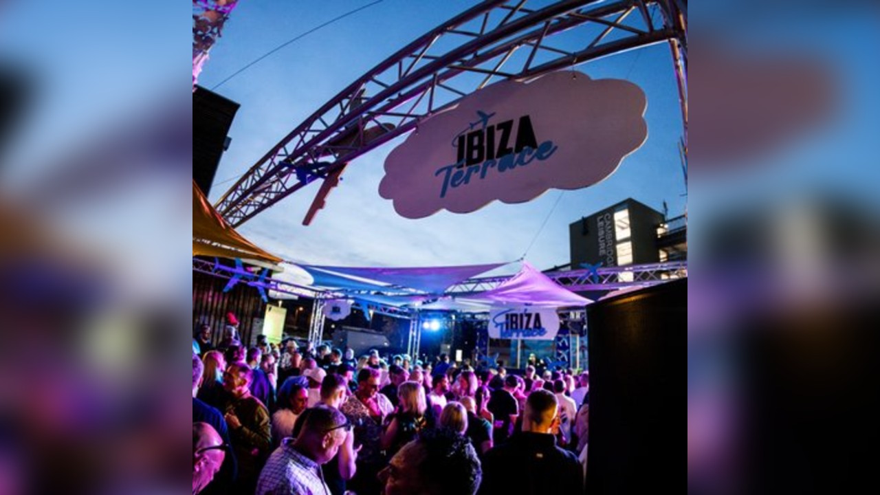 JACFEST Ibiza Terrace & Bora Bora **Cambridge UK