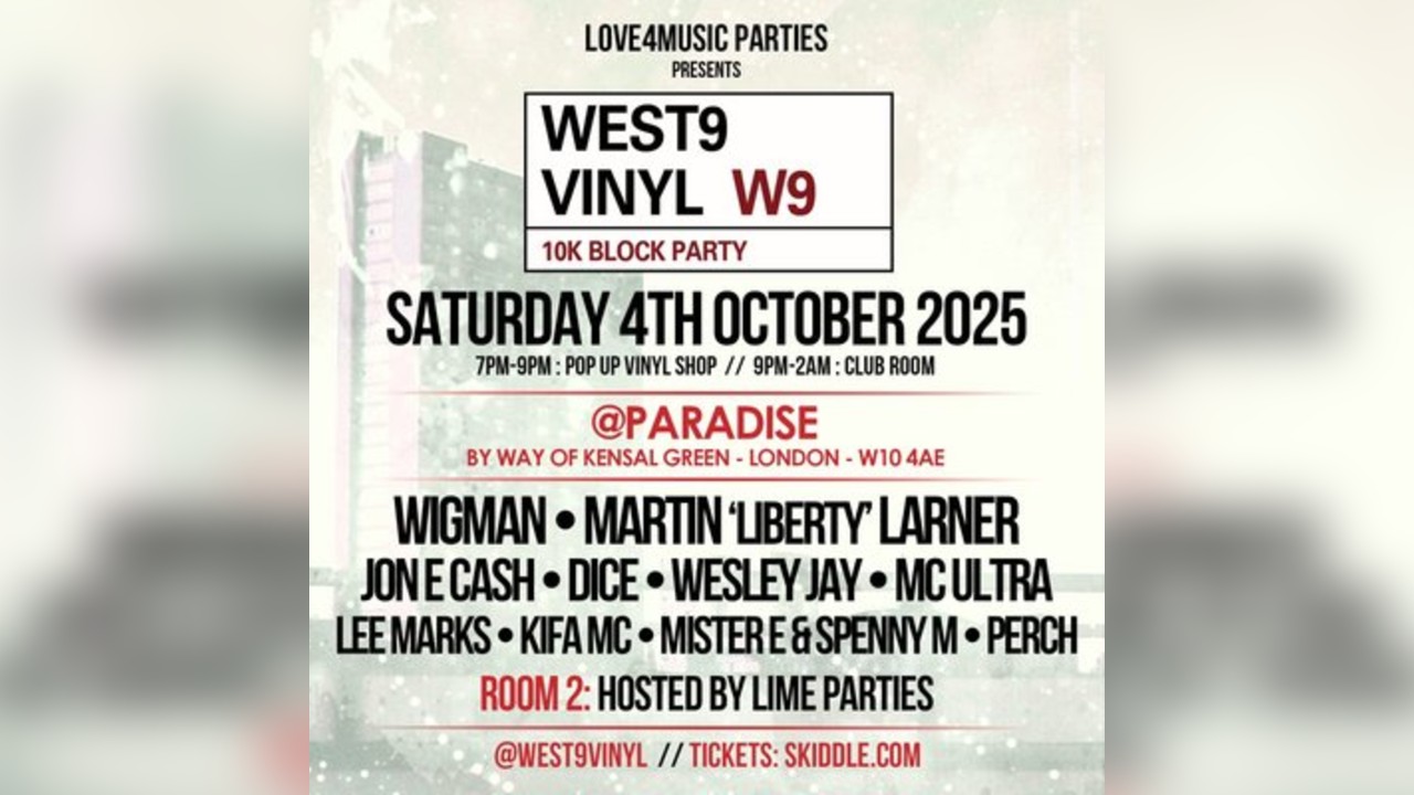 West9 Vinyl 10K Block Party