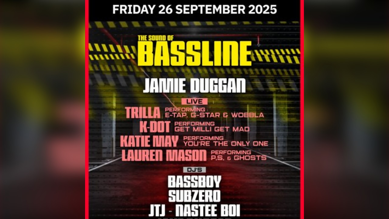 Sound Of Bassline ft Jamie Duggan, K-Dot, Bassboy & more