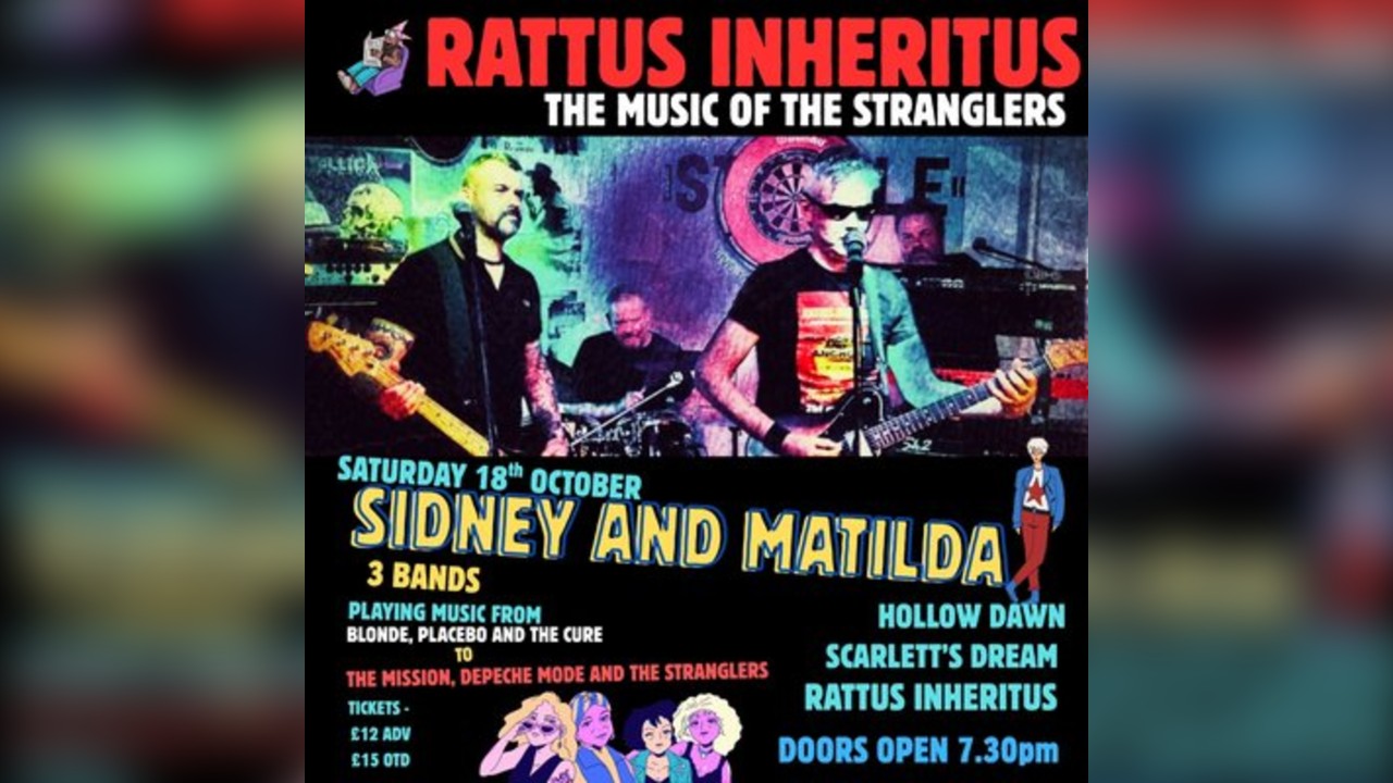 Rattus Inheritus play the music of The Stranglers live.