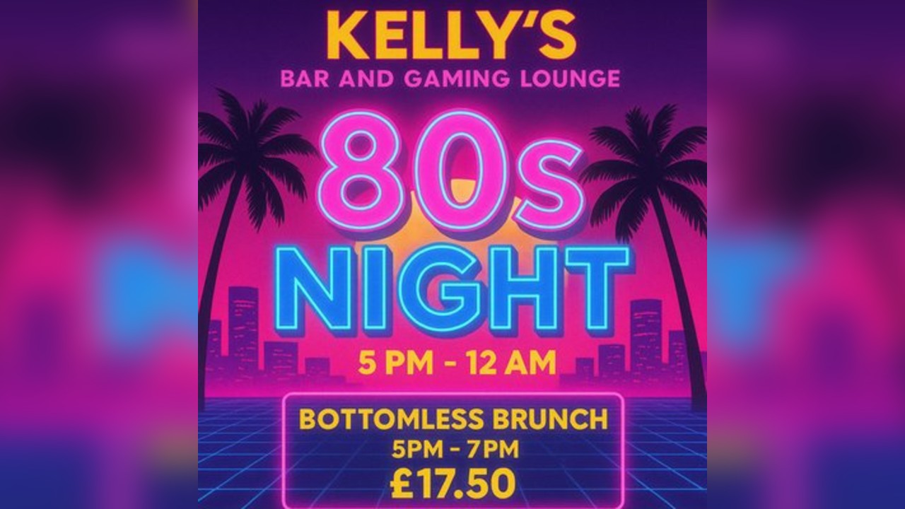 80s night at Kelly's