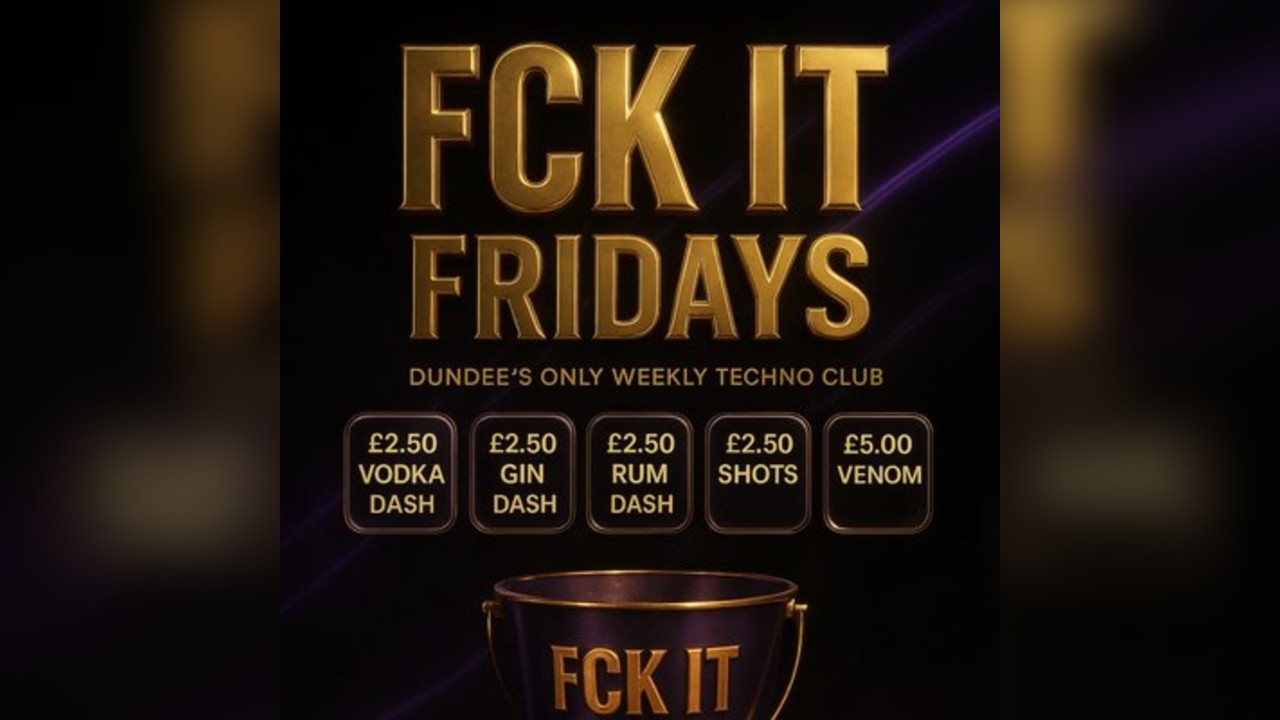 AHpromotions:FCK IT FRIDAYS