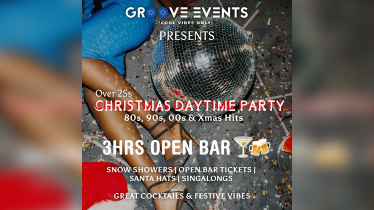 Over 25s Christmas Daytime Party