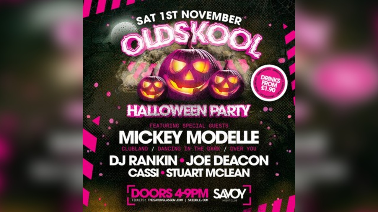 OLDSKooL DAYTIME HALLOWEEN PARTY