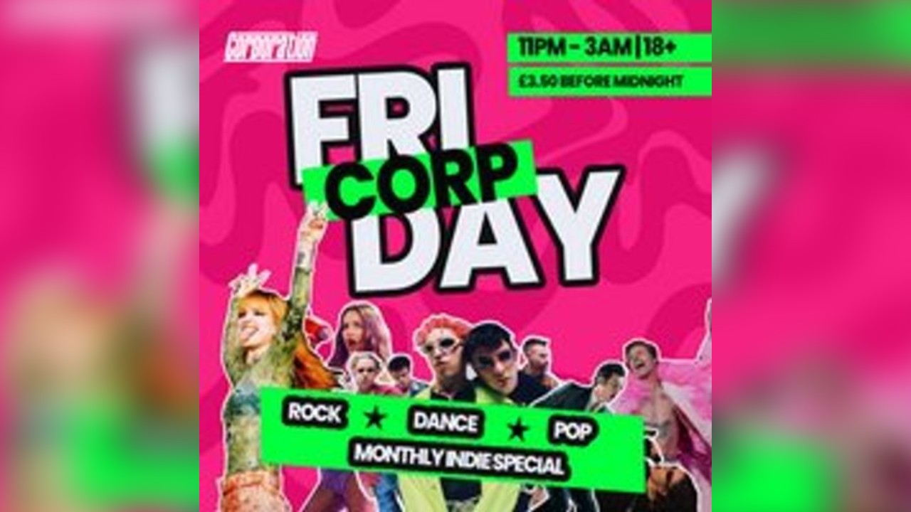 Freshers Friday Corp | FREE ENTRY