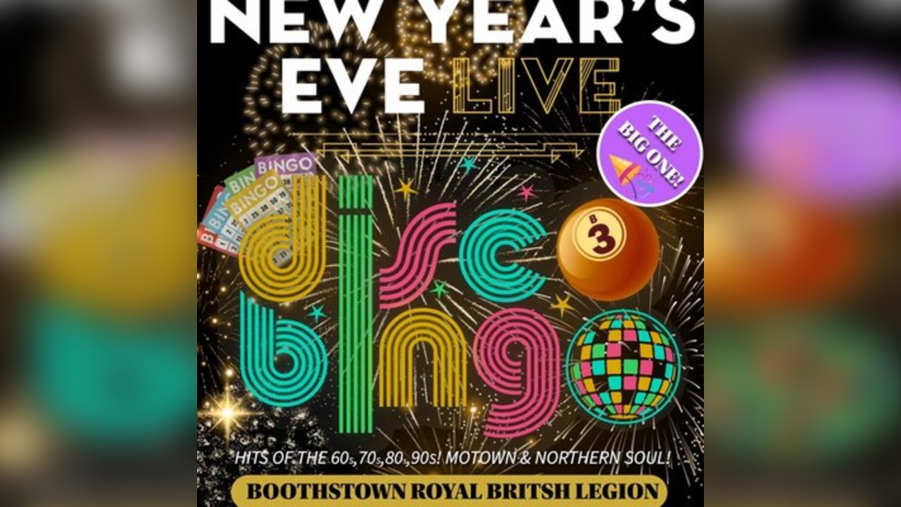New years Eve disco bingo