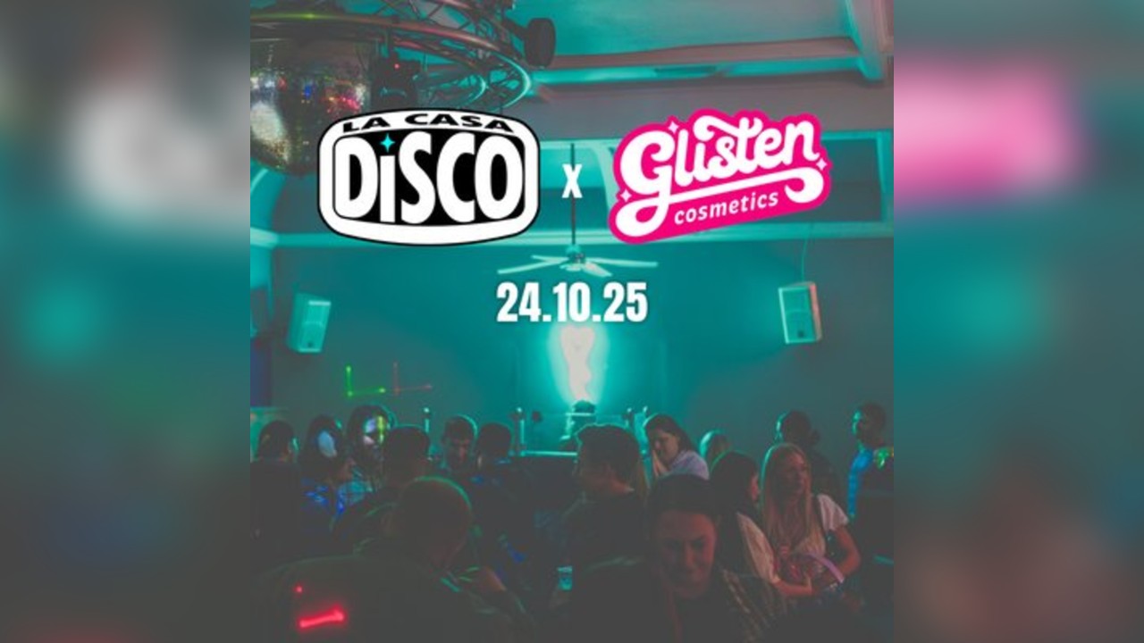 La Casa Disco x Glisten Cosmetics