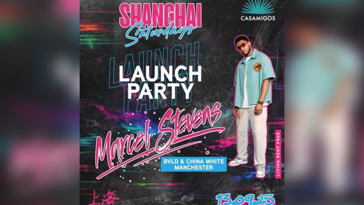 Freshers Saturday at Shanghai FT. Marcel Stevens (BLVD MCR)