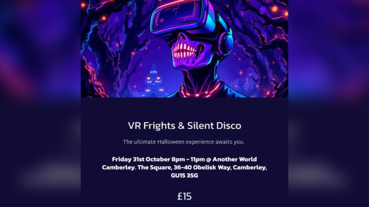 Virtual Reality Freights & Silent Disco Halloween Party