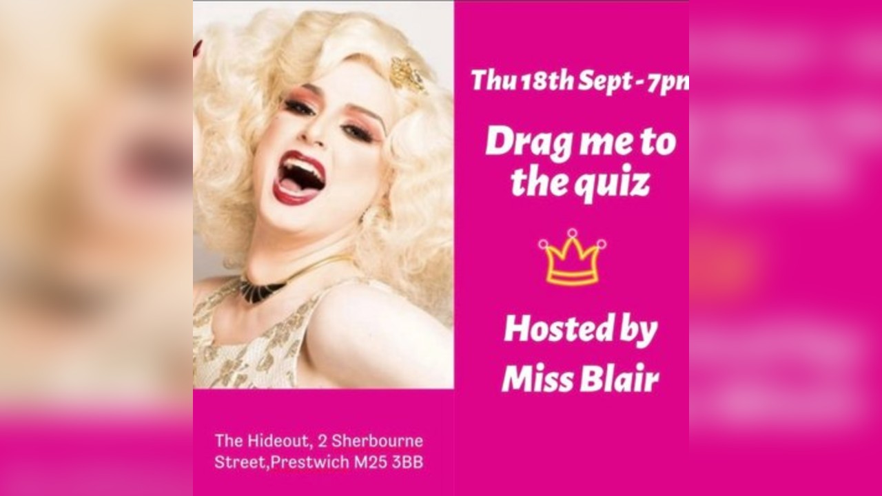 Drag me to the quiz - Hosted by @missblair27