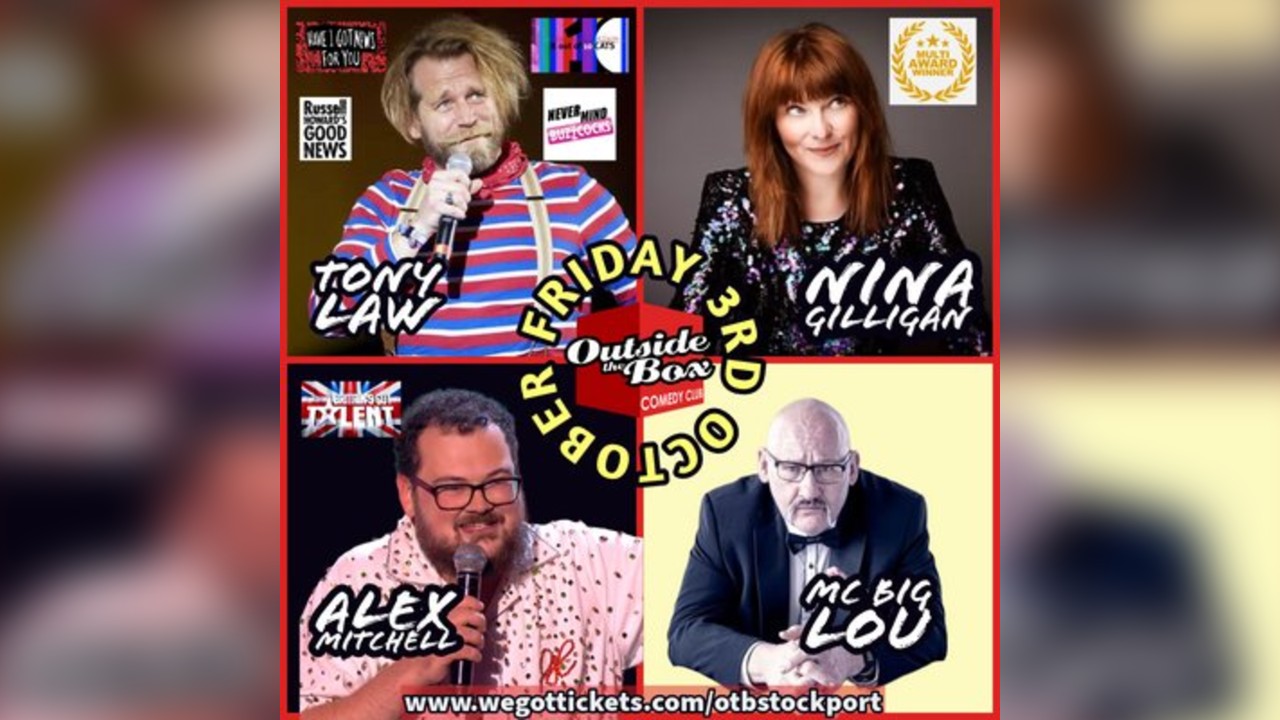 Live Comedy - Friday 3rd October