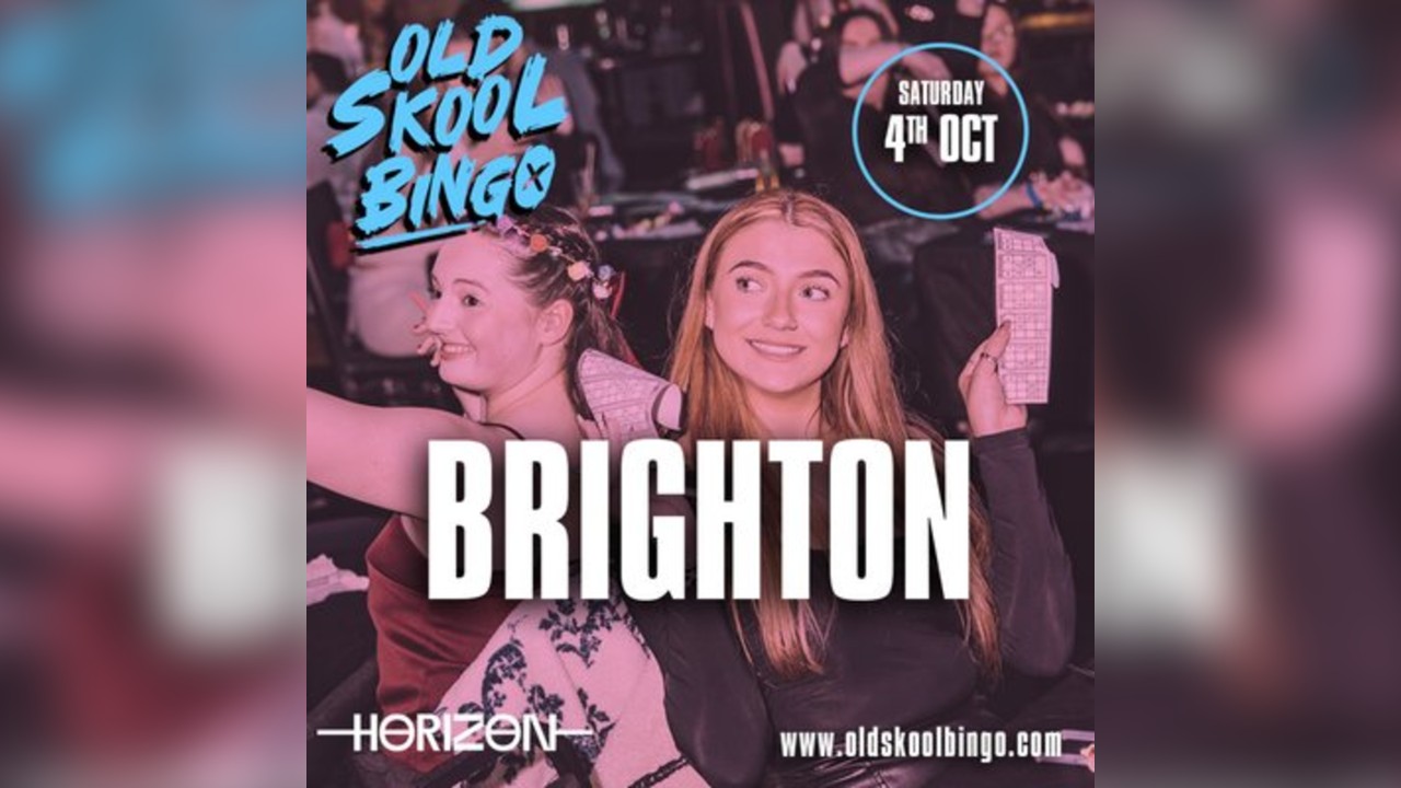 Old Skool Bingo Sat 4th Oct Brighton