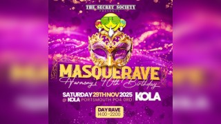 The Secret Society - Masquerave Day Rave