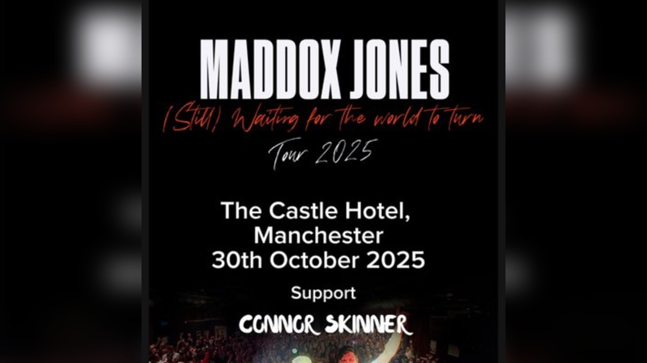 Maddox Jones - Still Waiting For The World To Turn tour