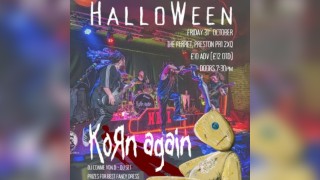 ELDER EMO UK HALLOWEEN - With special guests KORN AGAIN