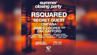 Dog & Whistle x AudioGrooves w/ RSquared + Secret Guest - 26 SEP