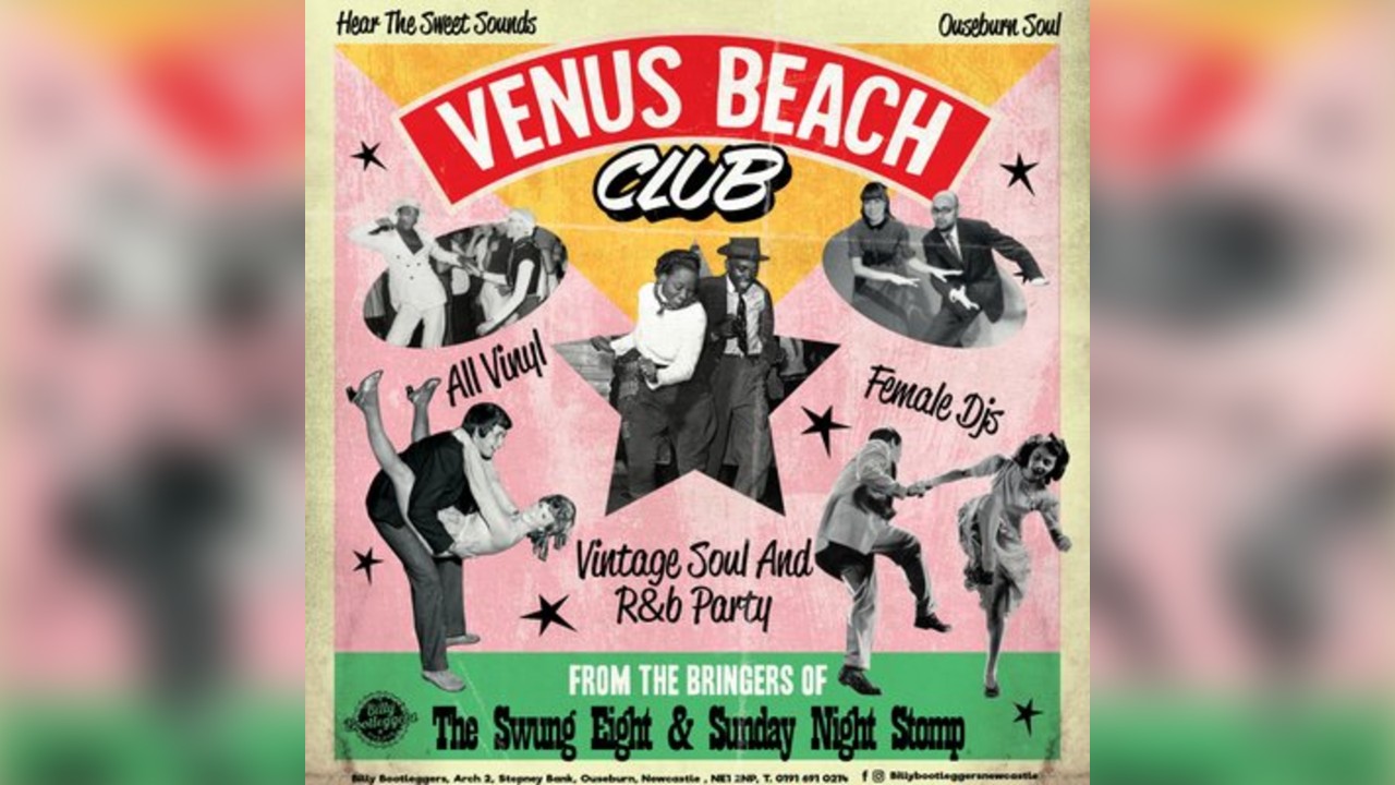 VENUS BEACH CLUB - Monthly vintage soul and R&B party