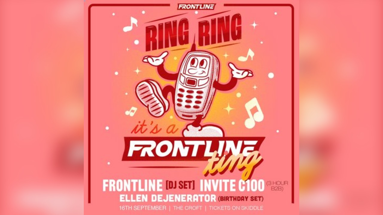 Frontline [DJ Set] invite C100 + Elen Dejenerator