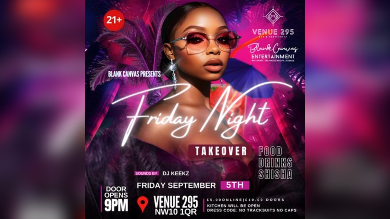 Friday Night Takeover @Venue 295