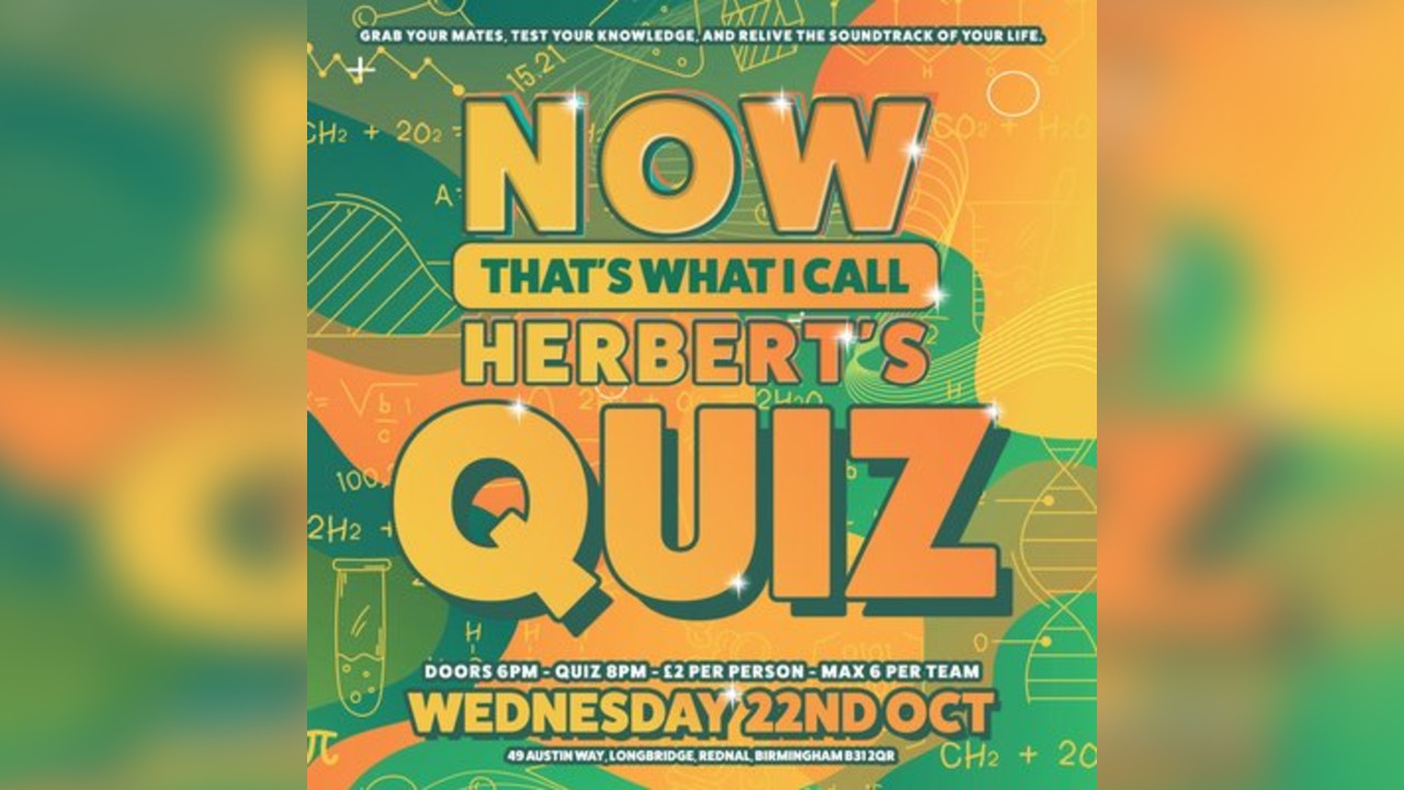 Now That's What I Call Herbert's Quiz