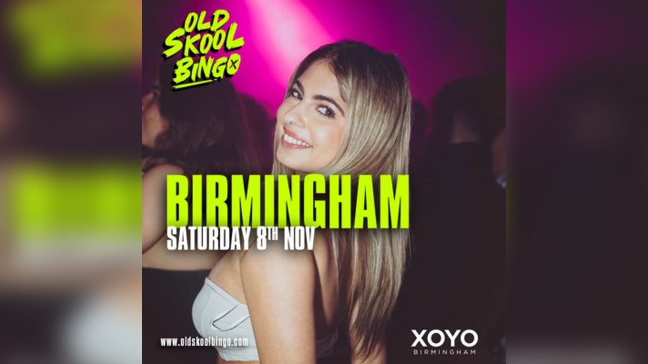 Old Skool Bingo Sat 8th Nov Birmingham