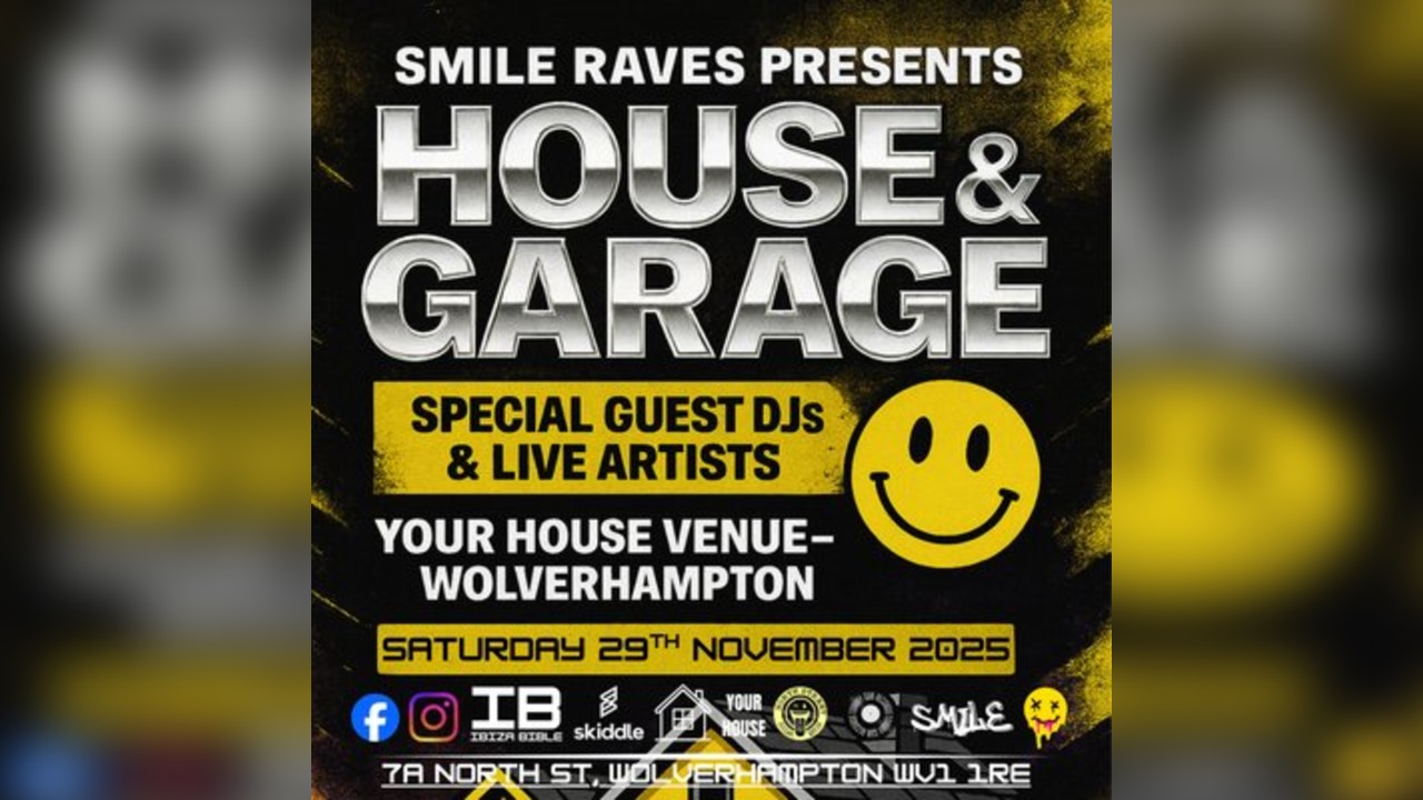 Smile Raves - House & Garage Night