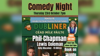Stand up Comedy at The Dubliner - Warrington - FREE PIE