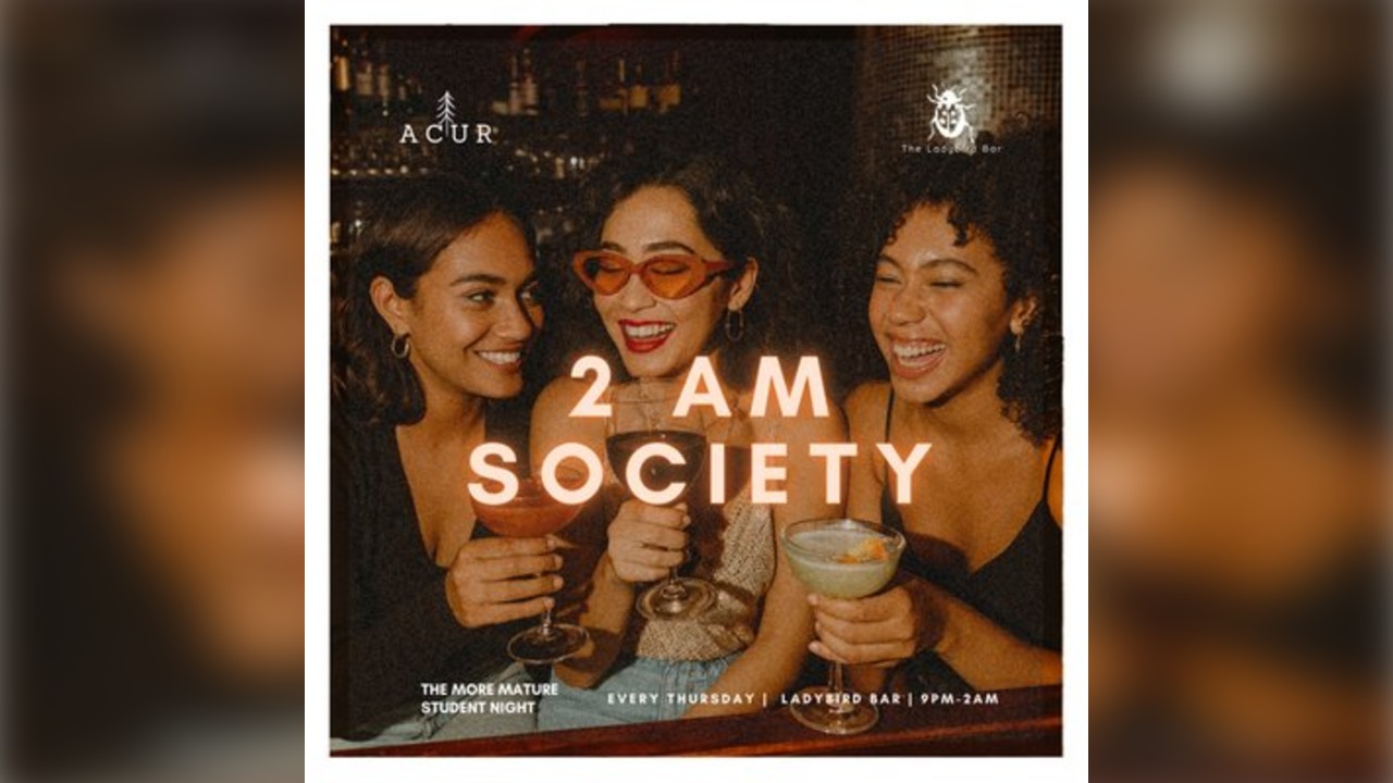 Freshers Launch Party 25th September - 2AM Society