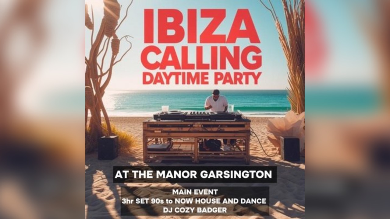 Ibiza Daytime Disco @ The Manor Garsington