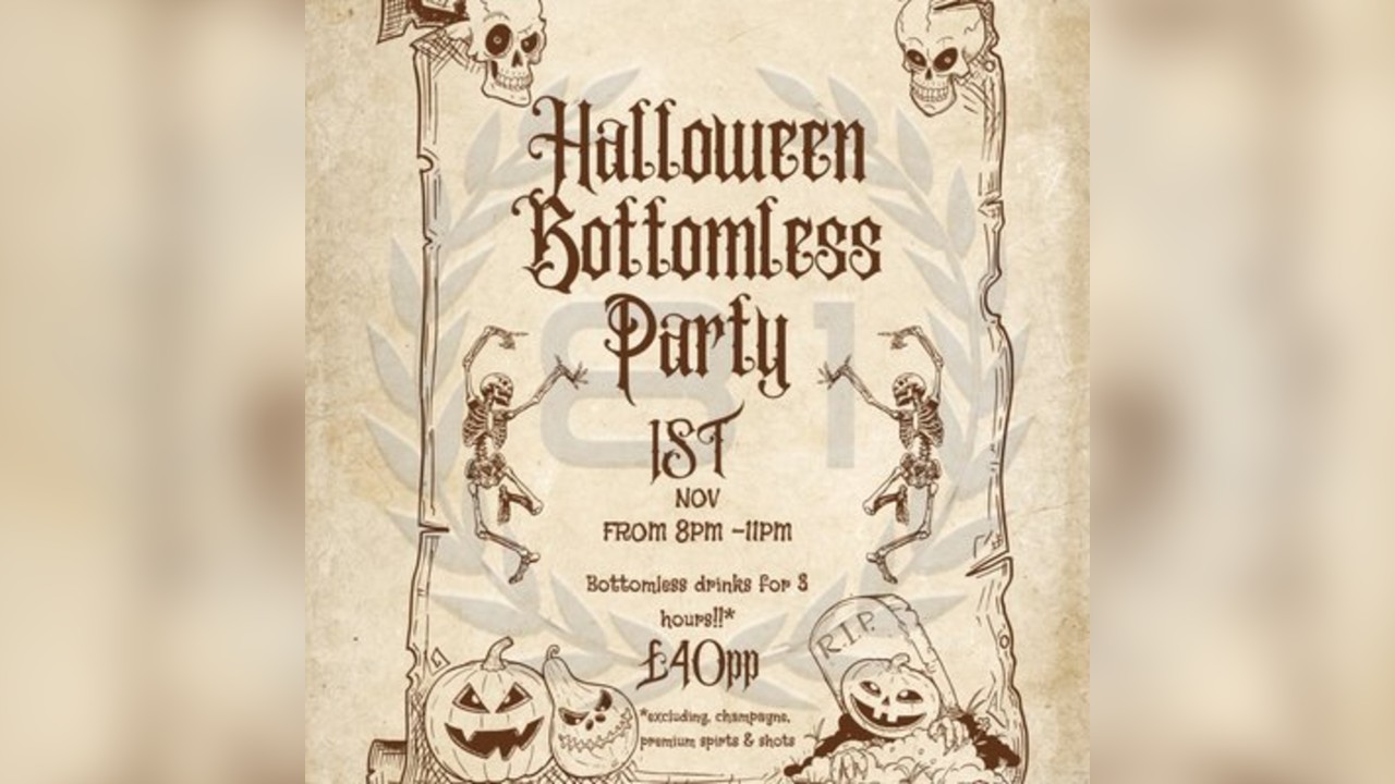 Halloween Bottomless Party
