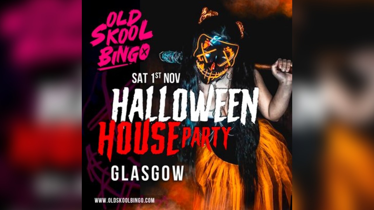 Old Skool Bingo Sat 1st Nov Halloween Glasgow