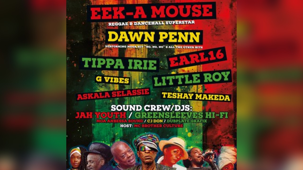 Eek A Mouse, Dawn Penn, Tippa Irie/ Fri 24th Oct / Electric Brix