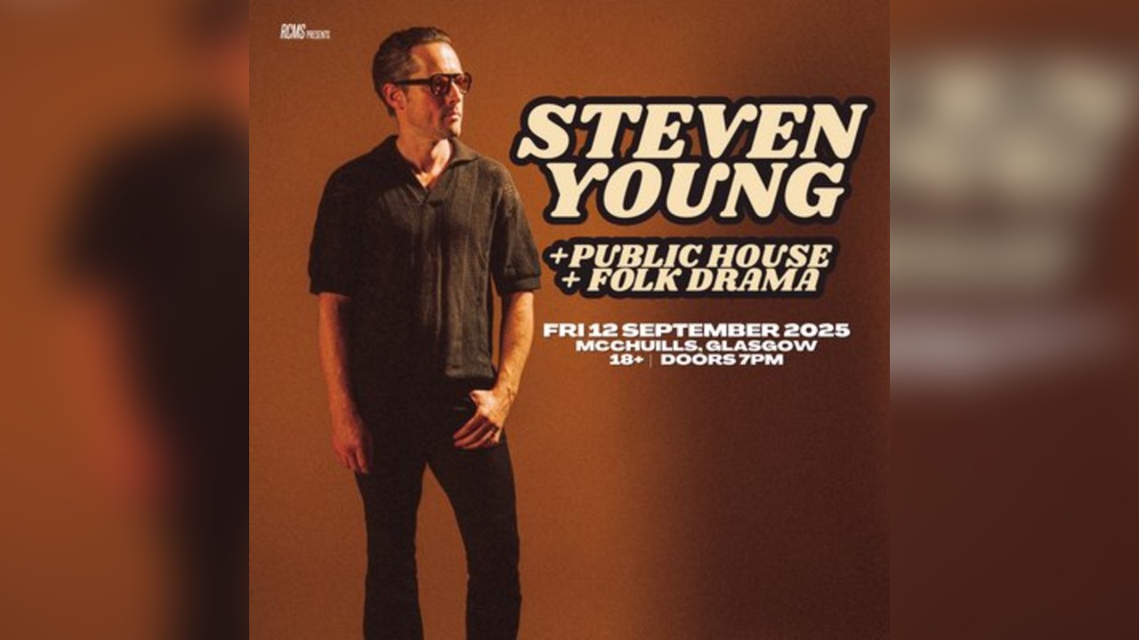 Steven Young live at McChuills + Public House + Folk Drama