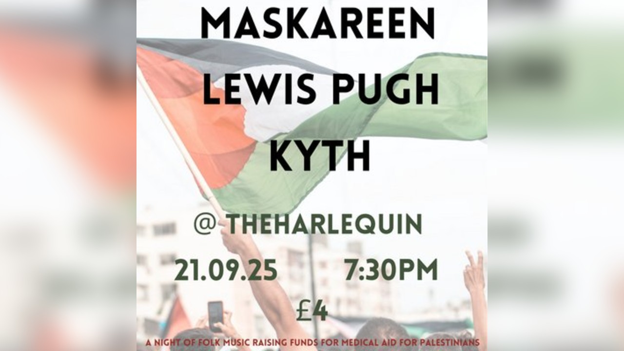 Pear O'Legs Records Medical Aid for Palestinians fundraiser