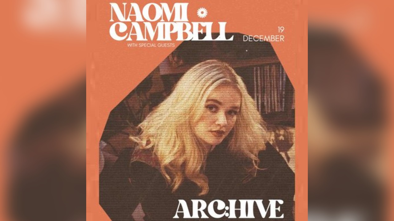 NAOMI CAMPBELL @Archive Liverpool